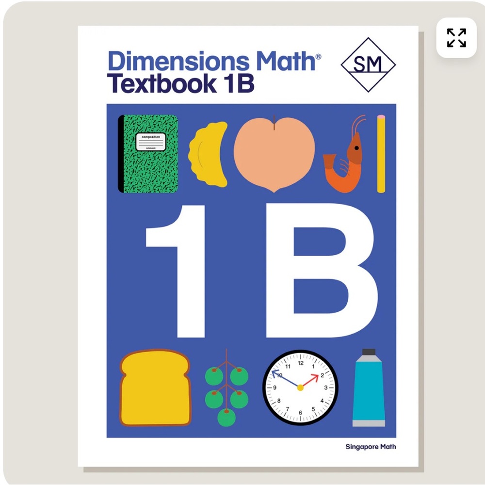 * Dimensions Math Textbook 1B